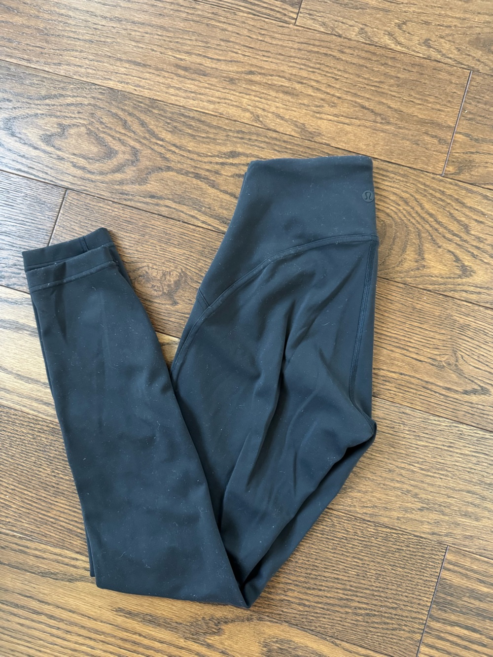 Lululemon black leggings - size 4